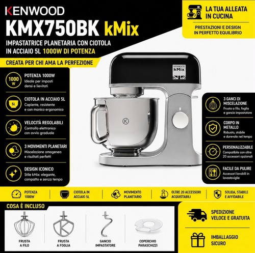 Kmx750bk kmix impastatrice - kmix,